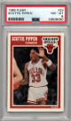 Scottie Pippen 1989-90 Fleer Card #23- PSA Graded 8 NM-MT (Chicago Bulls/HOF/2nd Year)