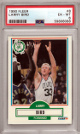 Larry Bird 1990-91 Fleer Card #8- PSA Graded 6 EX-MT (Boston Celtics/HOF)