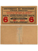 1949 Vanderbilt vs Tennessee Volunteers Shields Watkins Field Vintage Football Full Unused Student Game Ticket  11/26/49 (Rare)