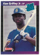 Ken Griffey, Jr. 1989 Donruss Rookie Baseball Card (RC) #33 (Seattle Mariners/HOF)