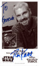 Tom Kane signed Star Wars Weekends 4.75x7.75 B&W Photo To Geneva- COA (Voice of Yoda/Admiral Yularen/Disney's Hollywood Studios