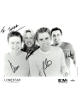 Lonestar Band signed BNA Records 8x10 Photo (4 sigs) To Joshua  COA Dean Sams/ Keech Rainwater/ Richie McDonald/ Michael Britt