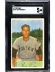 Jimmy Piersall 1954 Bowman Baseball Card #210- SGC Graded 5 EX (Boston Red Sox)