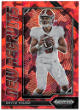 Bryce Young 2023 Panini Prizm Draft Picks Red Cracked Ice New Recruits Rookie Card (RC) #NR-1 (Alabama/Panthers)