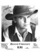 Kenny Chesney Signed BNA Records B&W Press Promo 8x10 photo Joshua God Bless  Beckett Review (Country Singer)
