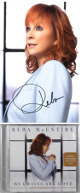 Reba McEntire signed 5.5x8.5 Photo/Art Card- 2022 My Chains Are Gone CD- COA