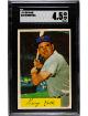 George Kell 1954 Bowman Baseball Card #50- SGC Graded 4.5 VG-EX+ (Boston Red Sox/HOF)