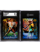 Steve McNair/Heath Shuler 1995 Bowman's Best Mirror Image Refractor Rookie Card (RC) #3- SGC Graded 7 NM (Oilers/Washington)