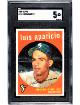Luis Aparicio 1959 Topps Baseball Card #310- SGC Graded 5 EX (Chicago White Sox/HOF)
