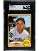 Norm Cash 1968 Topps Baseball Card #256- SGC Graded 6.5 EX-NM+ (Detroit Tigers)