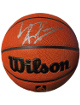 Dennis Rodman signed Wilson NBA Authentic Series I/O Basketball- Beckett Witnessed (Bulls/Spurs/Lakers/Mavericks)