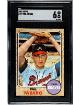Phil Niekro 1968 Topps Baseball Card #257- SGC Graded 6 EX-NM (Atlanta Braves/HOF)