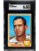 Luis Aparicio 1968 Topps Baseball Card #310- SGC Graded 6.5 EX-NM+ (Chicago White Sox/HOF)