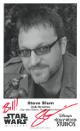 Steve Blum signed Star Wars Weekends 4.75x7.75 B&W Photo Bill!- COA (Voice of Zeb Orrelios/Disney's Hollywood Studios)