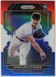 Spencer Strider 2022 Panini Prizm Tier III Red, White & Blue Rookie Card (RC) #240 (Atlanta Braves)