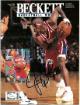Jerry Stackhouse signed 1996 Beckett Basketball Monthly Full Magazine January 1996- JSA #V69065 (Philadelphia 76ers)
