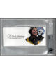 Col CE Bud Anderson signed 3x6.5 cut signature w/ Image BAS/Beckett Encapsulated (WWII USAF Triple Ace Pilot P-51 Mustang)
