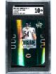 Brian Urlacher 2005 Leaf Rookies & Stars Green Die-Cut Crusade Rookie Card #C-5- /25- SGC Graded 10 Gem Mint (Chicago Bears)