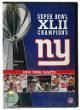 New York Giants NFL Super Bowl XLII Champions (DVD 2008) Brand New/factory Sealed