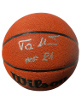 Toni Kukoc signed Wilson NBA Authentic Series I/O Basketball HOF 21- Beckett Witnessed (Chicago Bulls)