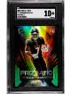 Bijan Robinson 2023 Panini Prizm Prizmatic Green Prizm Rookie Card (RC) #19- SGC Graded 10 Gem Mint (Atlanta Falcons)