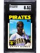 Barry Bonds 1986 Topps Traded Rookie Card (RC) #11T- SGC Graded 8.5 NM-MT+ (Pittsburgh Pirates)