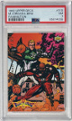 Michael Jordan/Larry Bird 1992-93 Upper Deck Fanimation Card #510- PSA Graded 7 NM (Bulls/Celtics)