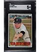 Whitey Ford 1967 Topps Baseball Card #5- SGC Graded 5 EX (New York Yankees/HOF)