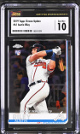 Austin Riley 2019 Topps Chrome Update Rookie Card (RC) #61- CSG Graded 10 Gem Mint (Atlanta Braves)