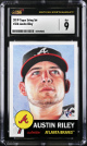 Austin Riley 2019 Topps Living Set Rookie Card (RC) #206- CSG Graded 9 Mint (Atlanta Braves)