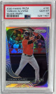 Yordan Alvarez 2020 Panini Silver Prizm Rookie Card (RC) #181- PSA Graded 10 Gem Mint (Houston Astros)