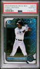 Kahlil Watson 2022 Bowman Mega Box Chrome Rookie Card (RC) #BCP3- PSA Graded 10 Gem Mint (Miami Marlins)