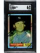 Mickey Mantle 1996 Topps Finest Reprint 1961 Refractor Card #11 w/Coating- SGC Graded 6 EX-NM (New York Yankees/HOF)