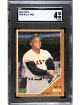 Willie Mays 1962 Topps Card #300- SGC Graded 4 VG-EX (New York Yankees/HOF)