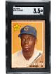 Lou Brock 1962 Topps Baseball Rookie Card (RC) #387- SGC Graded 3.5 VG+ (Cubs/Cardinals/HOF)