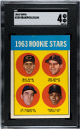 Tony Oliva/Ed Kranepool 1963 Topps Rookie Card (RC) #228- SGC Graded 4 VG-EX (Max Alvis/Bob Bailey)
