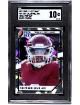 Caleb Williams 2022 Leaf Pro Set Draft Metal Portrait Silver Crystal Rookie Card #PSP-CW1- SGC Graded 10 Gem Mint (USC/Bears)