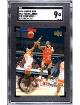 Michael Jordan 1995-96 Upper Deck The Rookie Years Electric Court Card #137- SGC Graded 9 Mint (Chicago Bulls/GOAT/HOF)