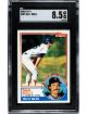 Wade Boggs 1983 Topps Baseball Rookie Card (RC) #498- SGC Graded 8.5 NM-MT+ (Boston Red Sox/HOF)
