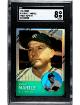 Mickey Mantle 1996 Topps Finest Reprint Refractor Card #13- SGC Graded 8 NM-MT (New York Yankees/HOF)