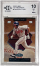 Andruw Jones 2002 Fleer Hot Prospects Rookie Card (RC) #6- BCCG Graded 10 Mint or Better (Atlanta Braves)