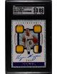 Kyle Kuzma signed 2017-18 National Treasures Rookie On Card Auto/Quad Patch (RC) #169- /75- SGC Graded 8 NM-MT/10 Auto (Lakers)