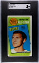 Jerry West 1970-71 Topps All-Star Card #107- SGC Graded 3 VG (Los Angeles Lakers/HOF)