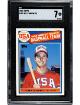 Mark McGwire 1985 Topps Rookie Card (RC) #401- SGC Graded 7 NM (Team USA)