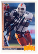 Russell Maryland signed 1991 Upper Deck Star Rookie On Card Auto (RC) #5- COA (Miami/Cowboys/Raiders/3X SB Champ)