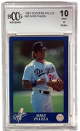 Mike Piazza 1993 Dodgers Police Rookie Card (RC) #31- BCCG Graded 10 Mint or Better (Los Angles Dodgers)