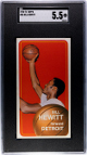 Bill Hewitt 1970-71 Topps Card #56- SGC Graded 5.5 EX+ (Detroit Pistons)