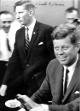 Winston Lawson signed Secret Service JFK Assassination 6.75X4.75 Photo- JSA #SS51574- Motorcade/Kennedy Detail