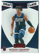 Anthony Edwards 2020-21 Panini Contenders Red Rookie Card (RC) #5 (Minnesota Timberwolves)