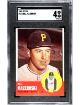 Bill Mazeroski 1963 Topps Card #323- SGC Graded 4 VG-EX (Pittsburgh Pirates/HOF)